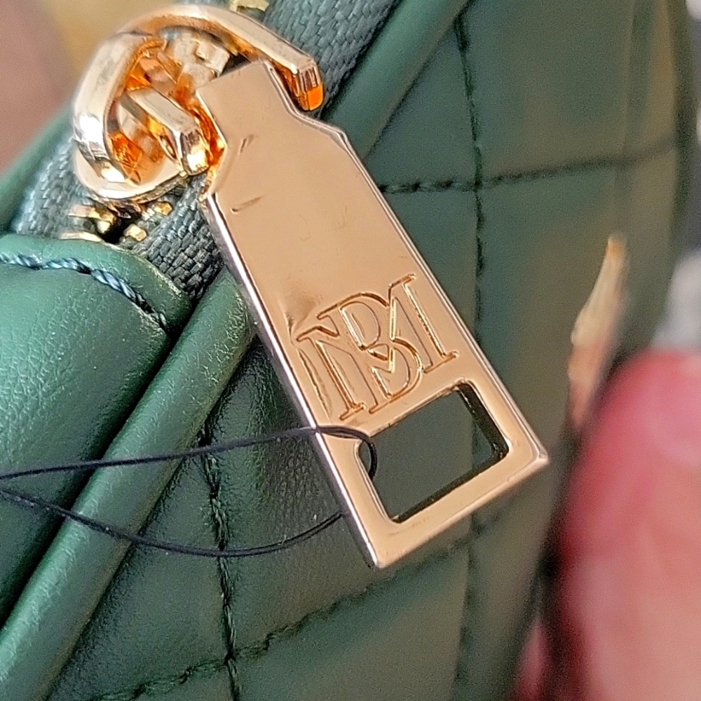 Badgley Mischka Crossbody Green NWT - Picture 6 of 9